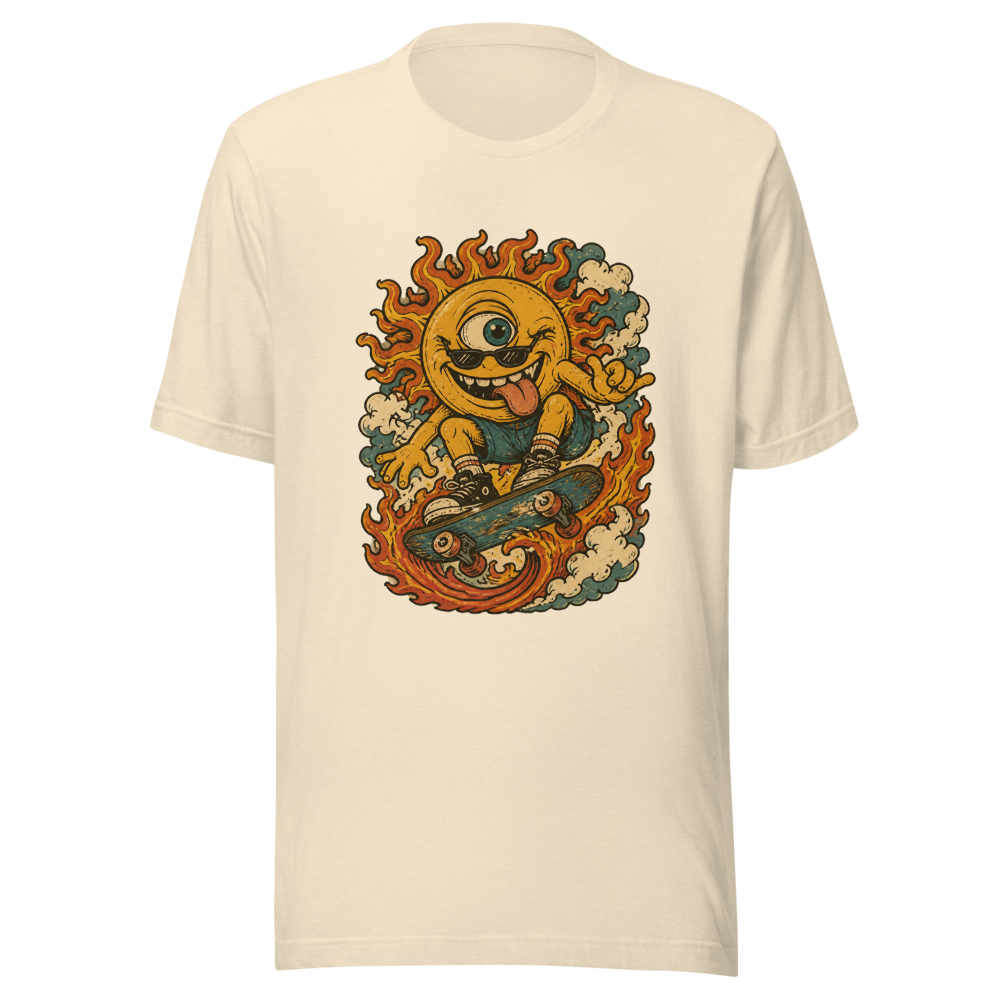 Shred Sun Tee - tan