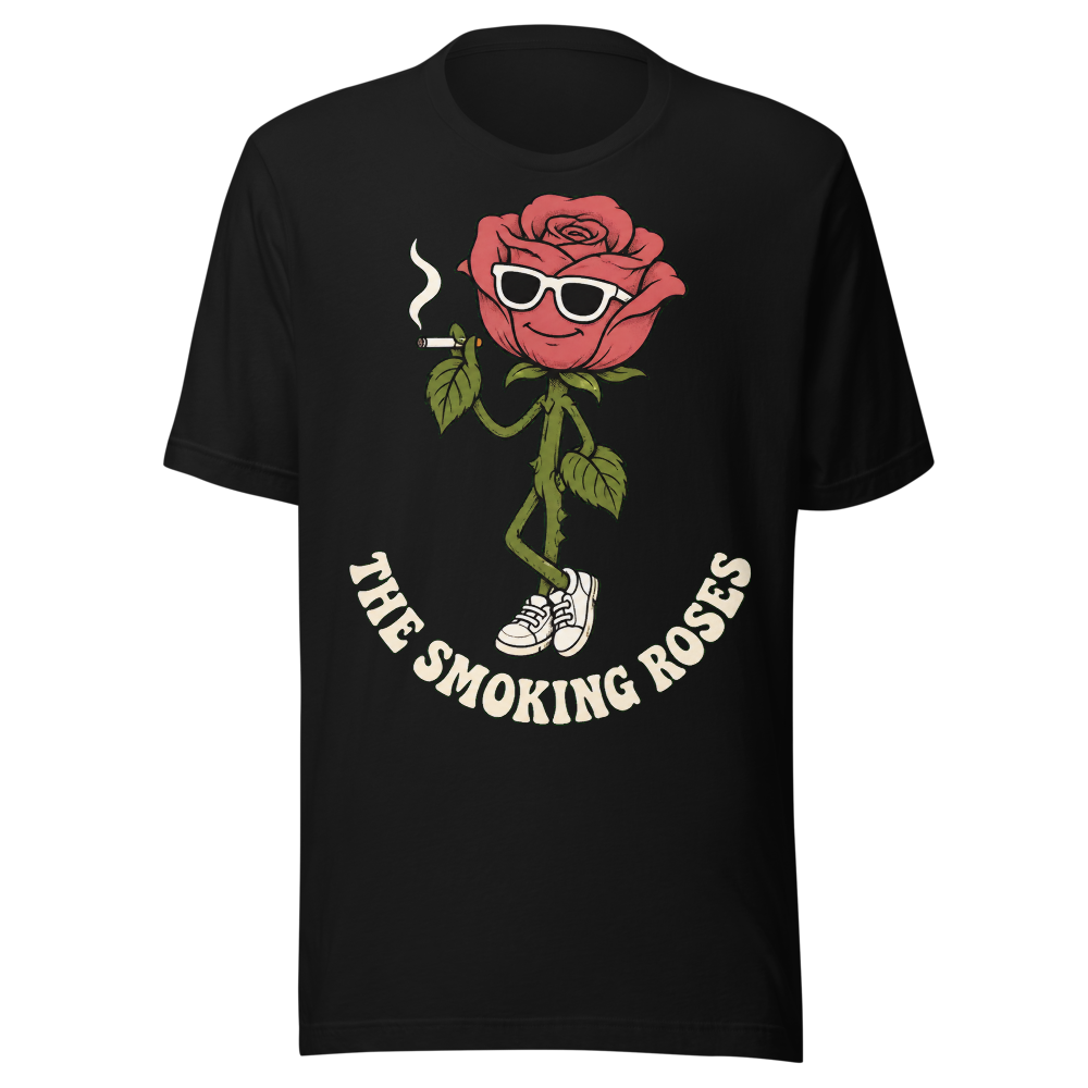 Smoking Rose Mascot Tee