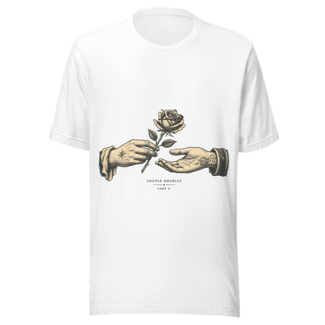 Smoking Rose Hands Tee