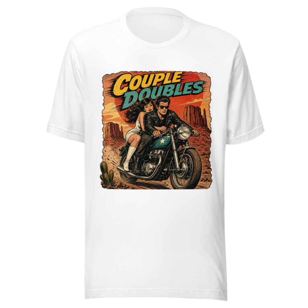 Couple Doubles Comic Tee