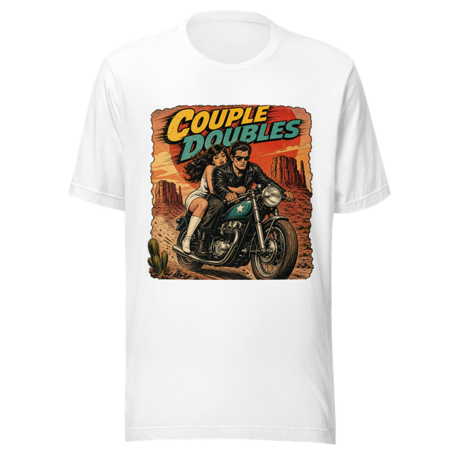 Couple Doubles Comic Tee