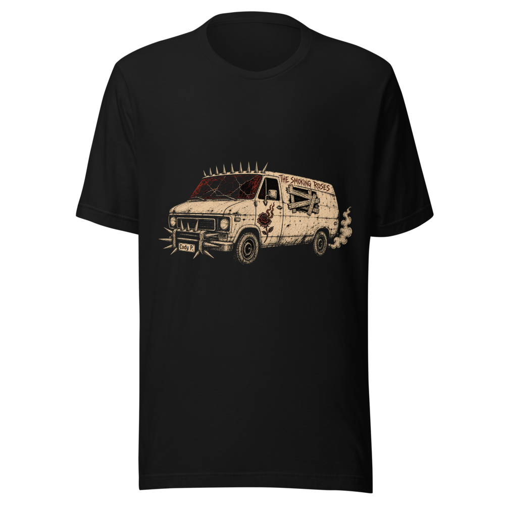 Smoking Roses Van Tee