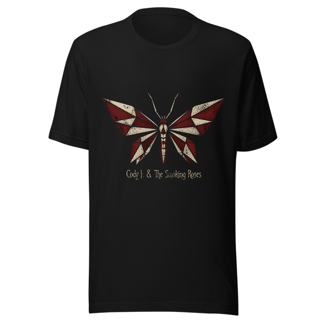 Smoking Roses Butterfly Tee