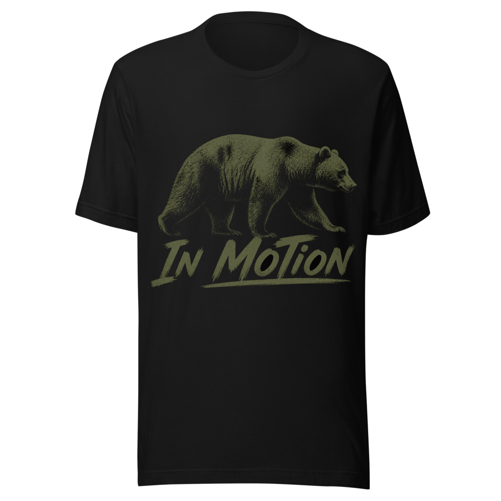In Motion Bear Olive Tee