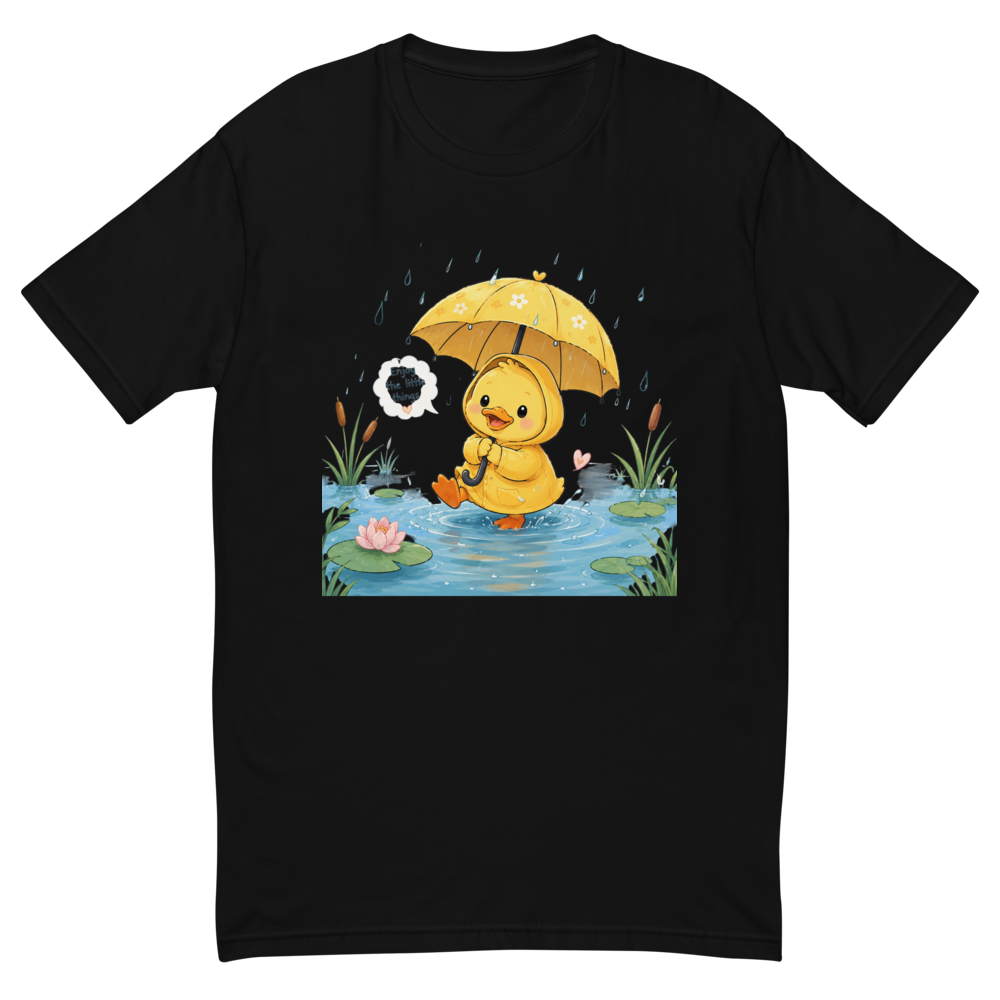 Cute Duck "Stay Quacky" T-SHIRT Mens fitted