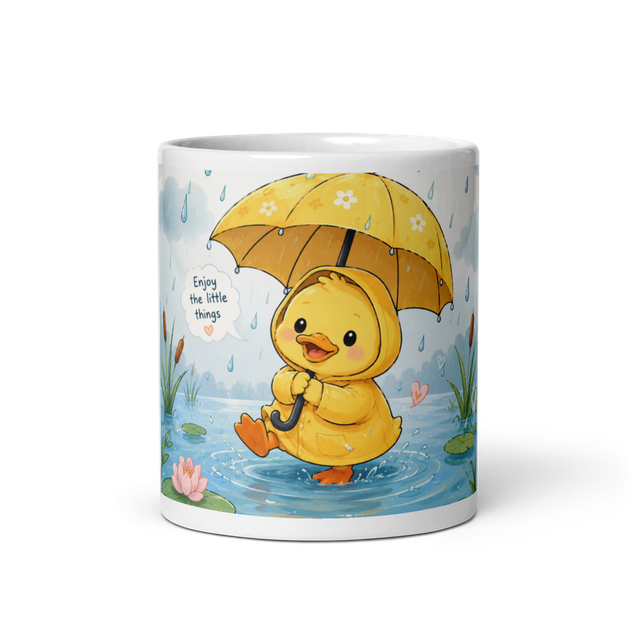 Cute Duck "Stay Quacky" Mug