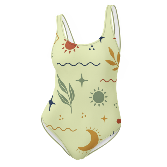 Celestial Boho Botanical Doodle Elements: Mystical