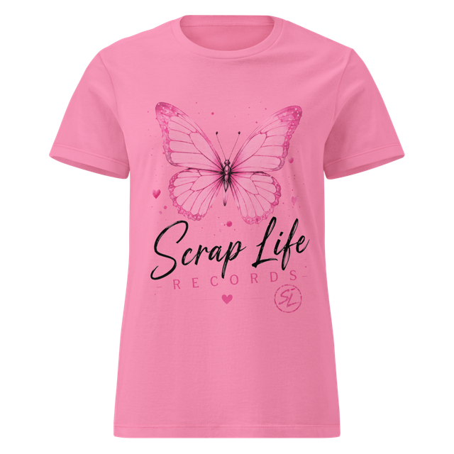 Scrap Life Records Butterfly Tee | Official Women'
