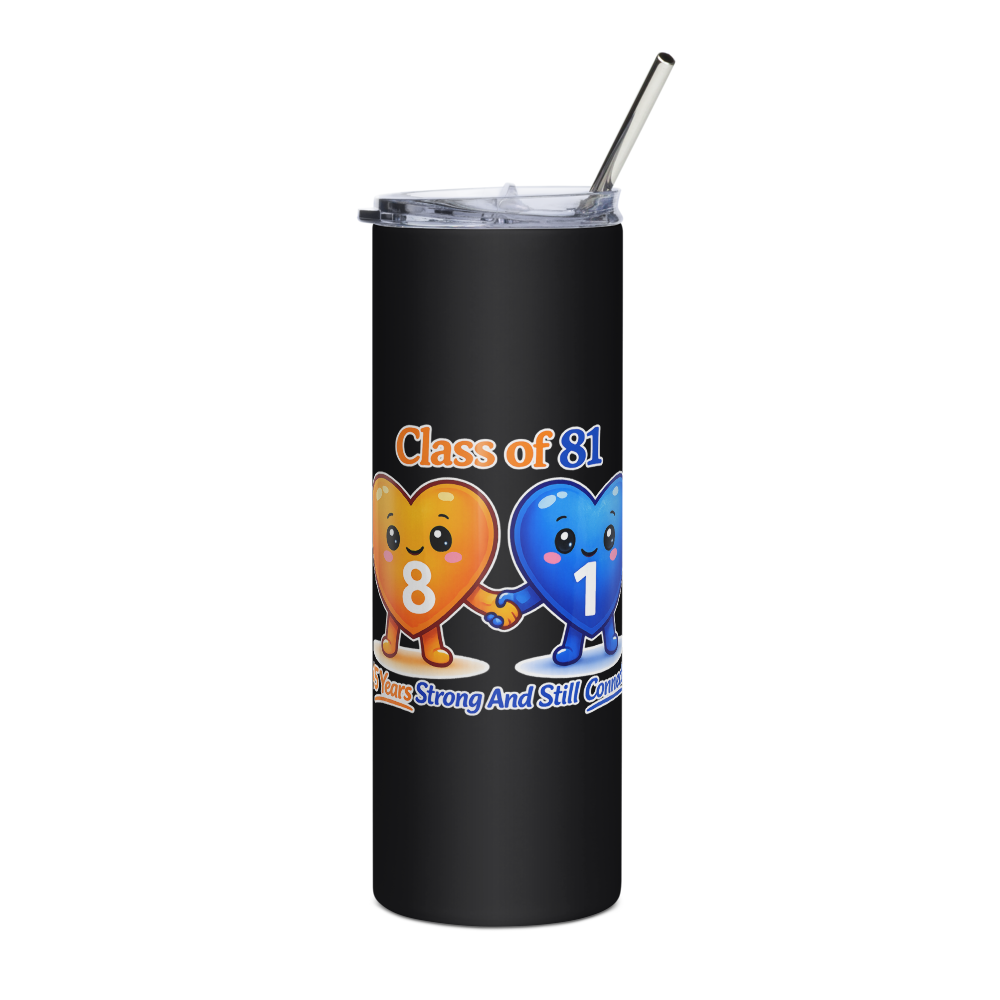 45 Strong and Still Connected tumbler 