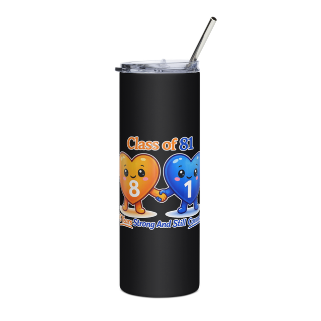 45 Strong and Still Connected tumbler