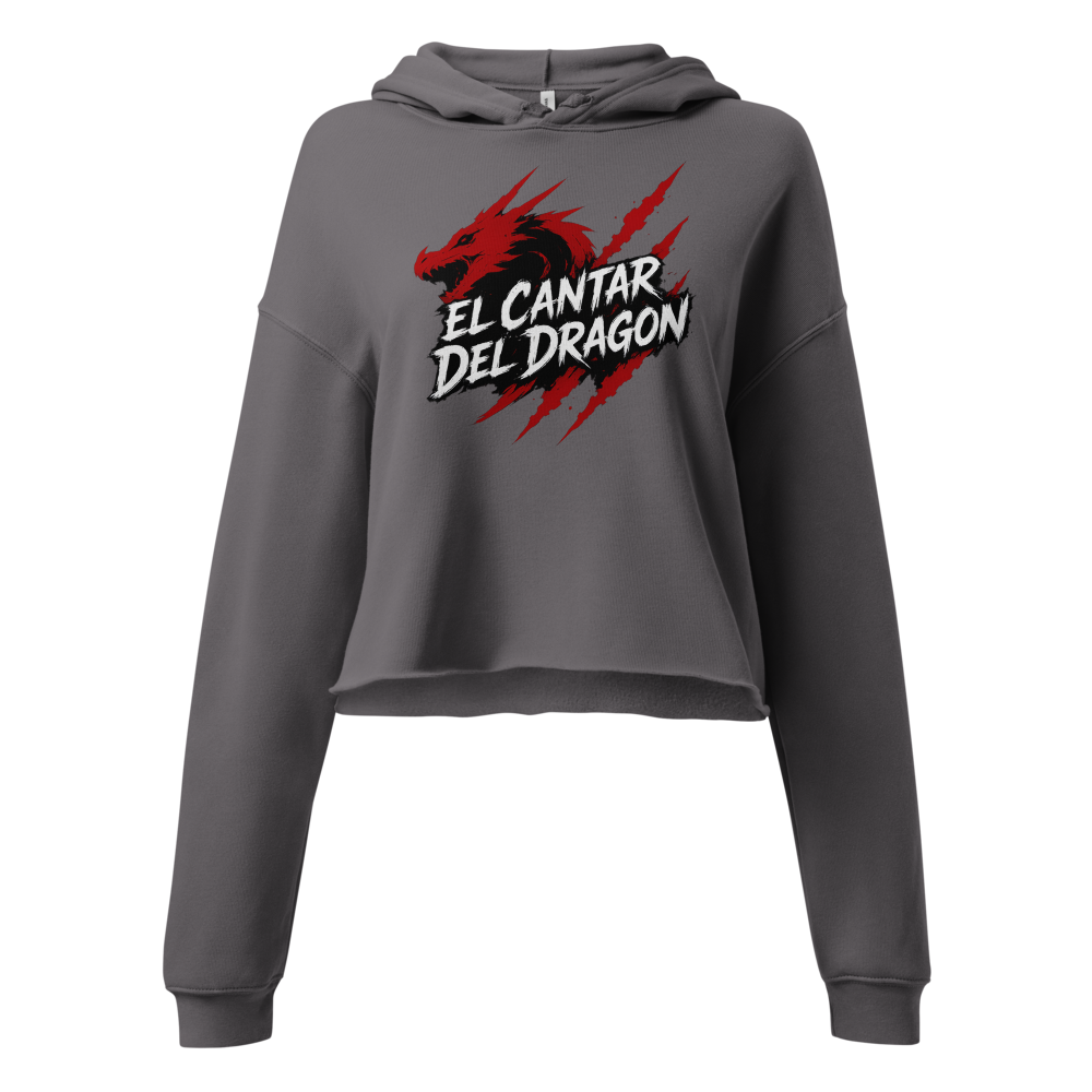 Sudadera corta con capucha para mujer