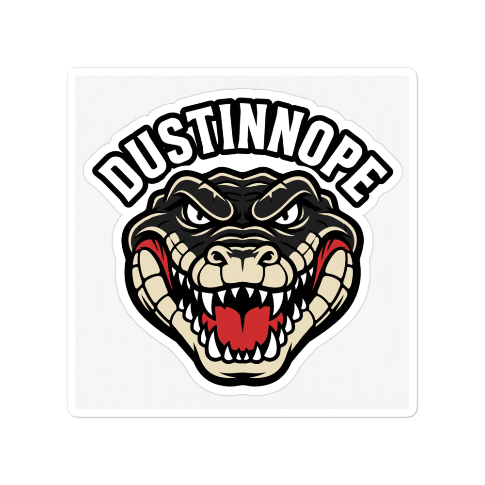 Dustinnope Gator Sticker