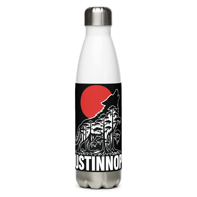 Dustinnope Wolf Water Bottle