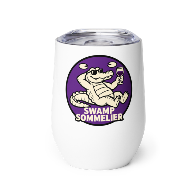 Swamp Sommelier Wine Tumbler