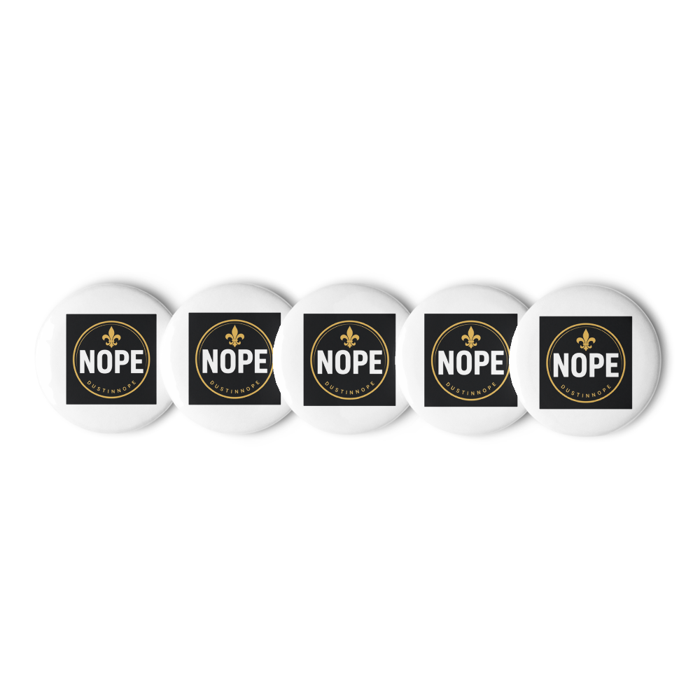 Dustinnope Fleur NOPE Pin Set