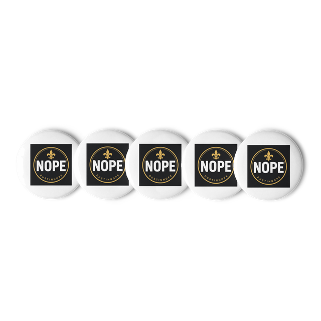Dustinnope Fleur NOPE Pin Set