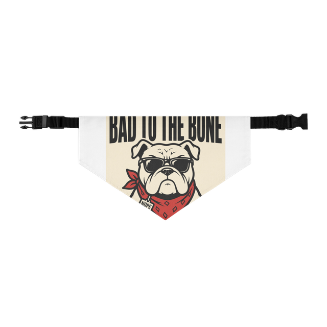 Bad To The Bone Pet Bandana
