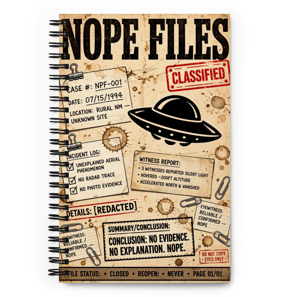 The Nope Files Notebook