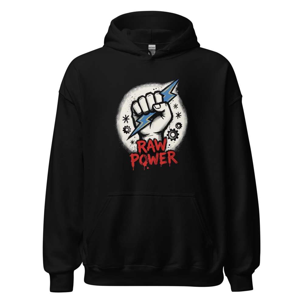  RAW POWER Unisex Heavy Blend Hoodie  