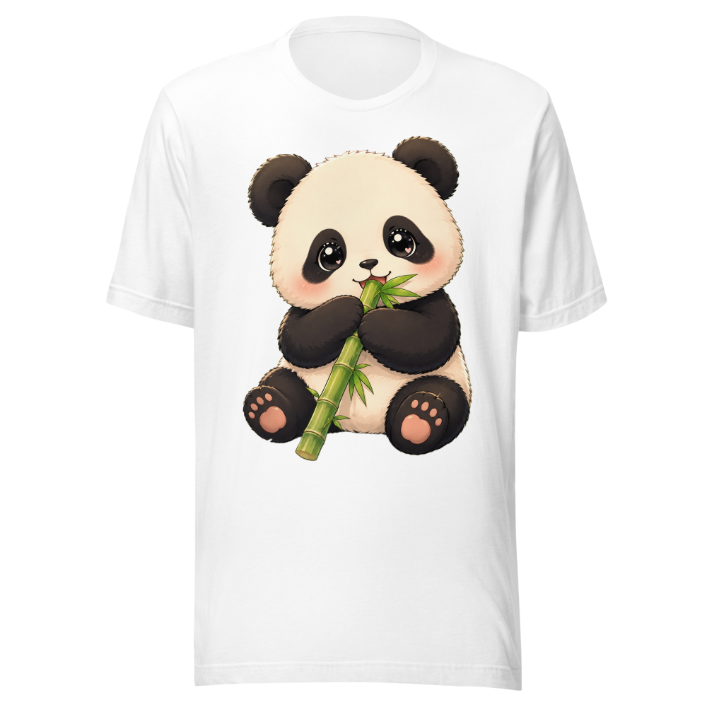 Kawaii Panda Graphic T-Shirt
