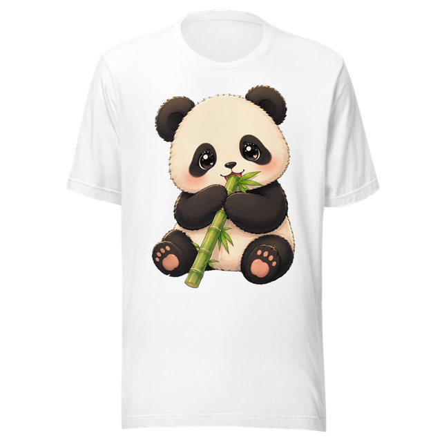 Kawaii Panda Graphic T-Shirt