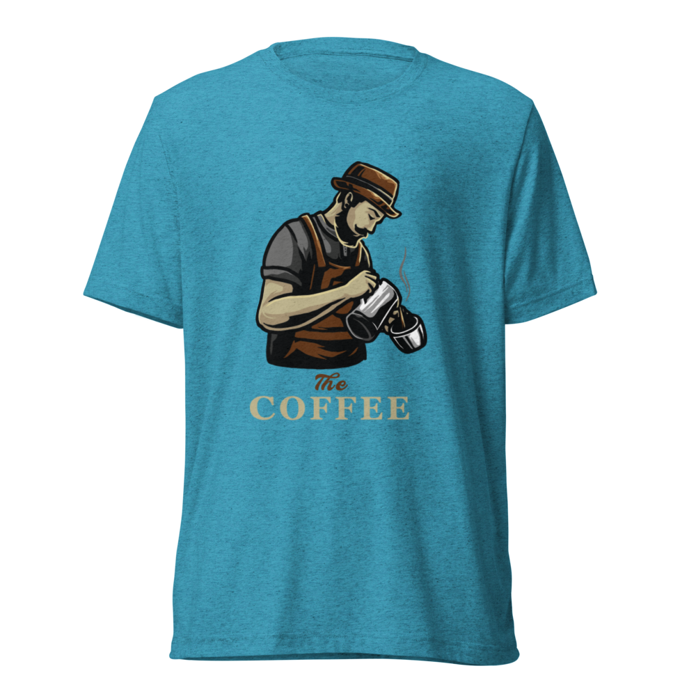 The Coffee Barista Vintage Graphic T-Shirt