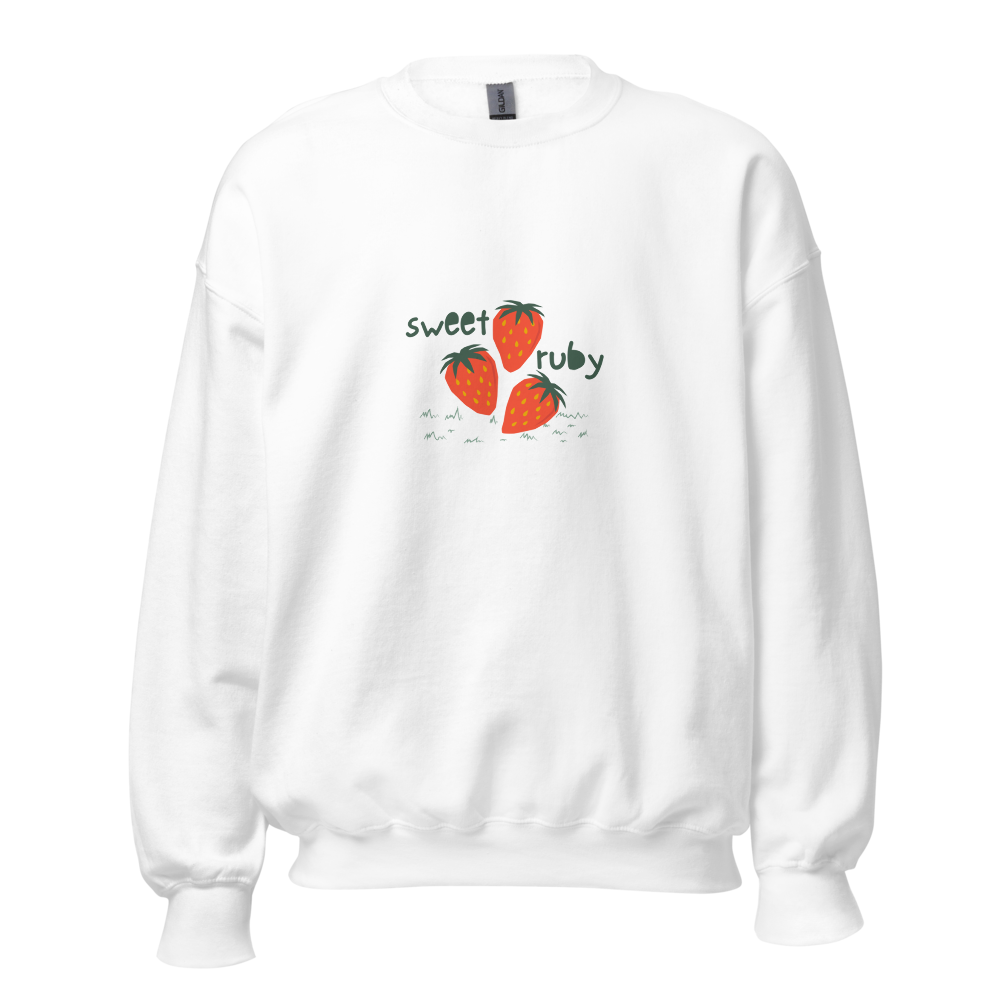 Sweet Ruby Strawberry Aesthetic Graphic Tee
