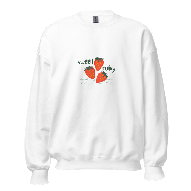 Sweet Ruby Strawberry Aesthetic Graphic Tee