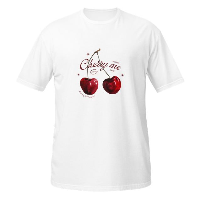 Cherry Me Aesthetic Graphic T-Shirt