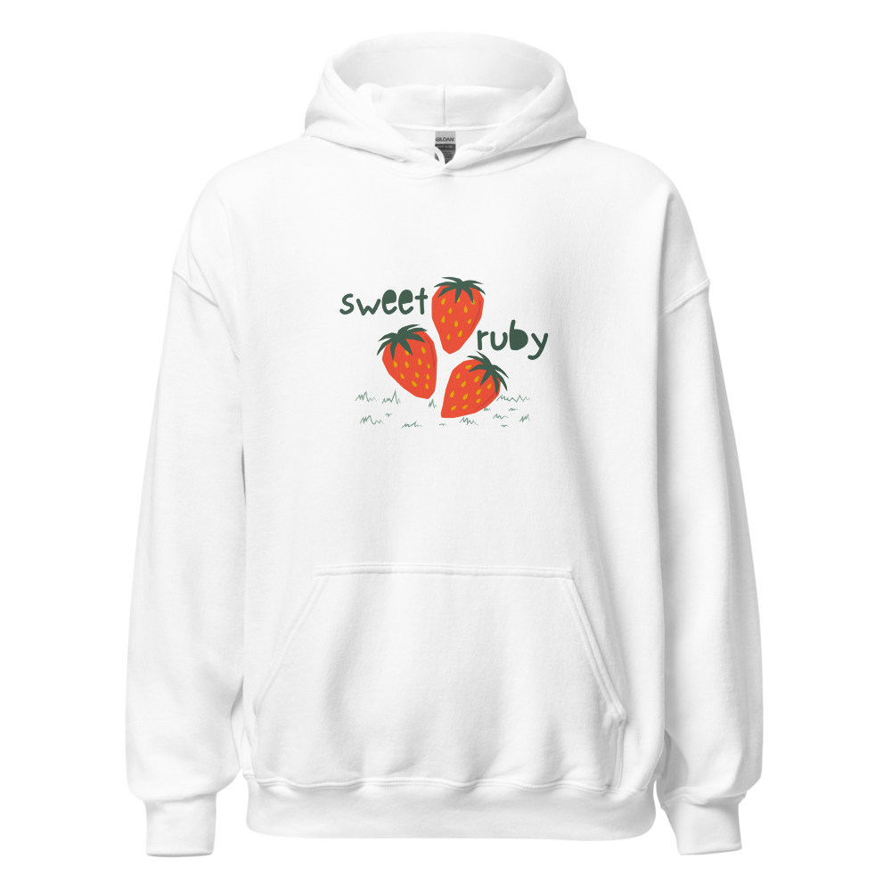 Sweet Ruby Strawberry Aesthetic Graphic Tee