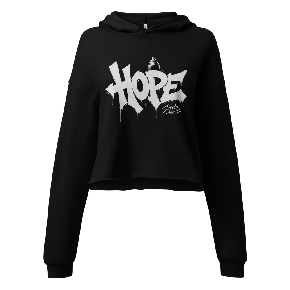 HOPE Cropped Hoodie