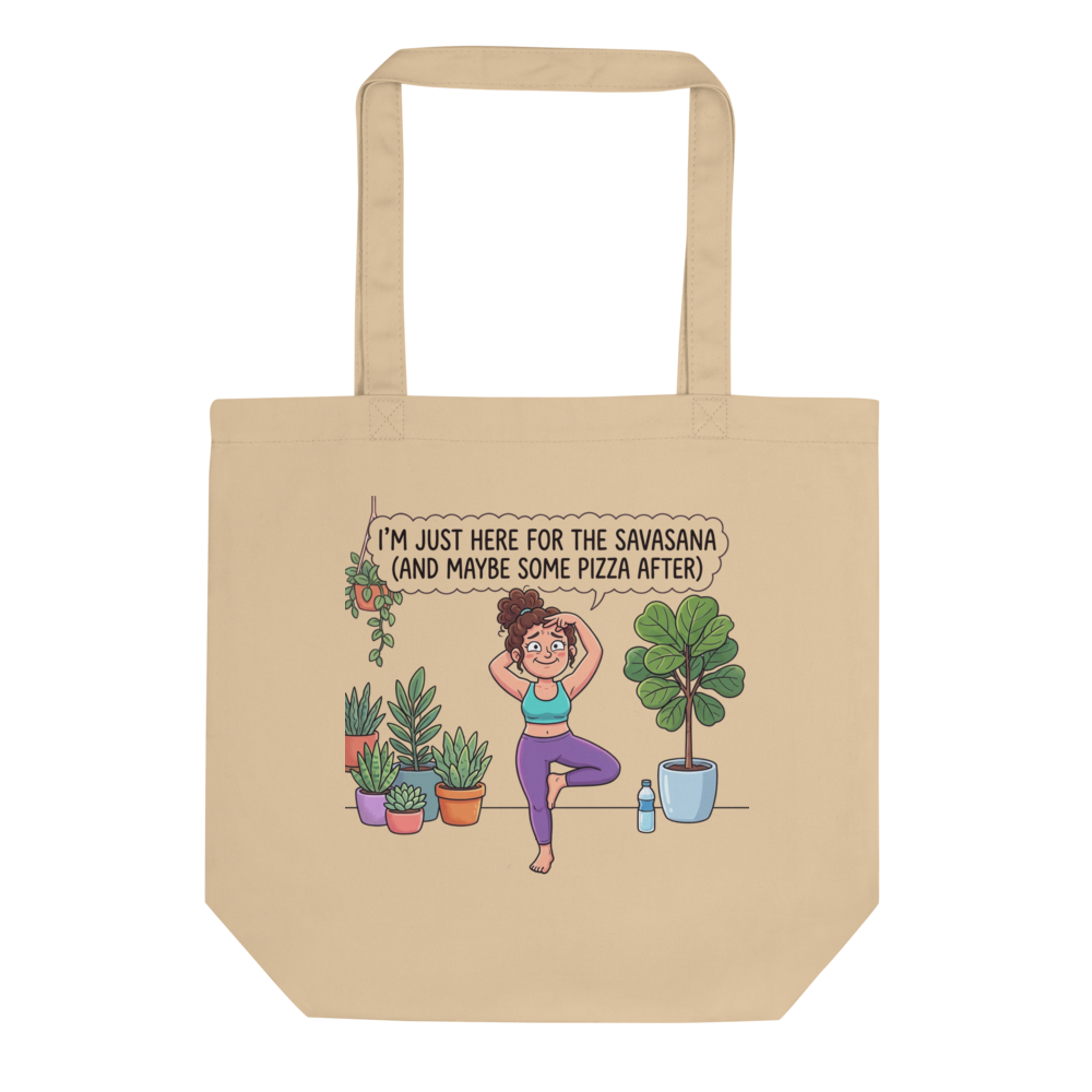 Funny Yoga Tote