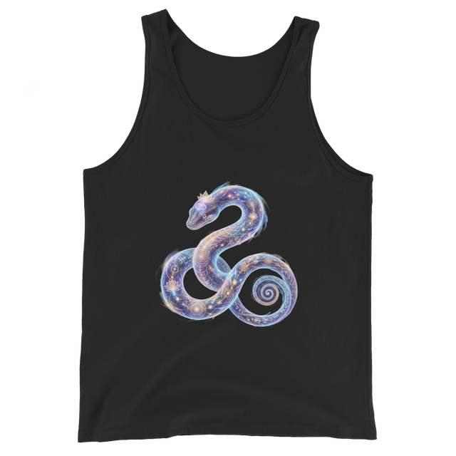 Mens Spiritual Snake Tank Top