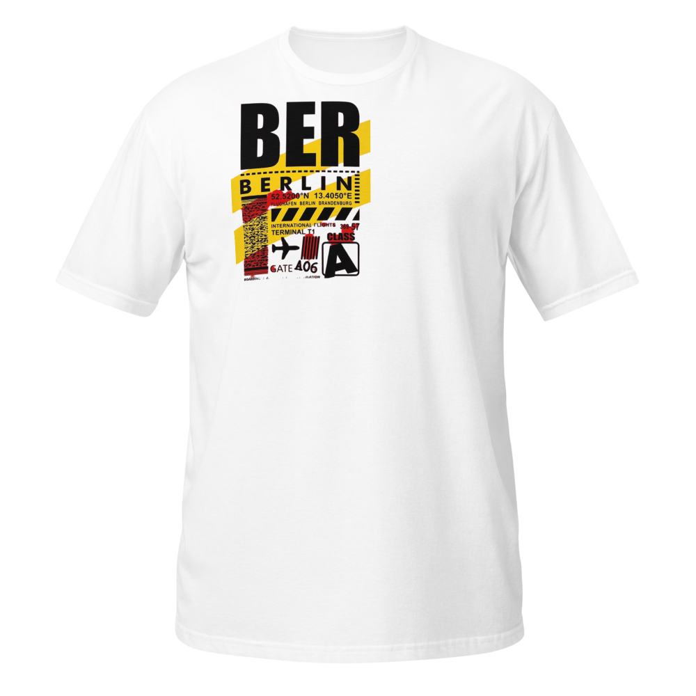 Berlin Boarding Pass Tee
