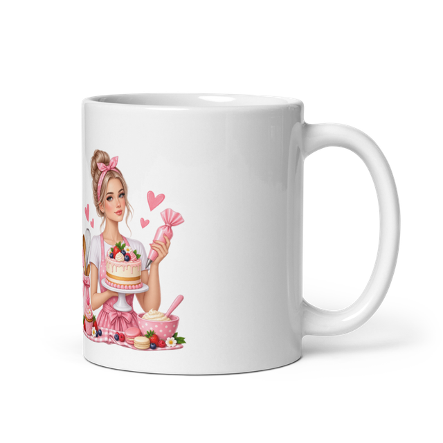 Bake Create Enjoy – Cute Baker Mug