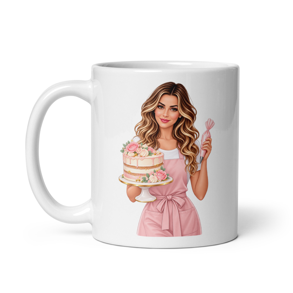 Baking Is My Happy Place – Cute Baker Mug