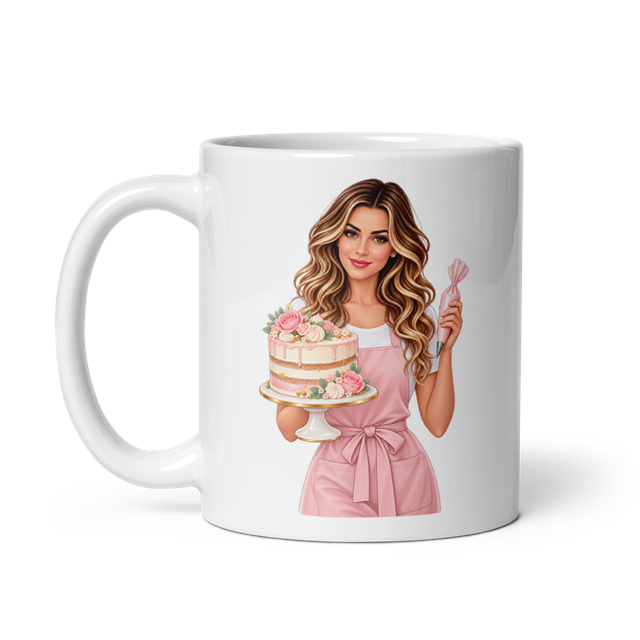 Baking Is My Happy Place – Cute Baker Mug
