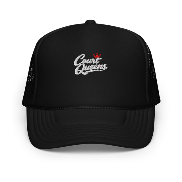 Court Queens Foam Trucker Hat - Sports Cap