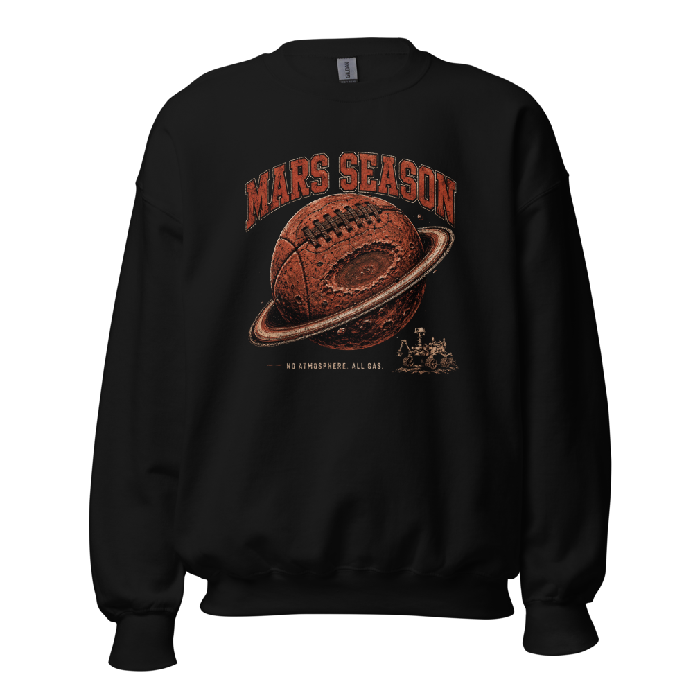 Mars Season Grunge Football Tee 