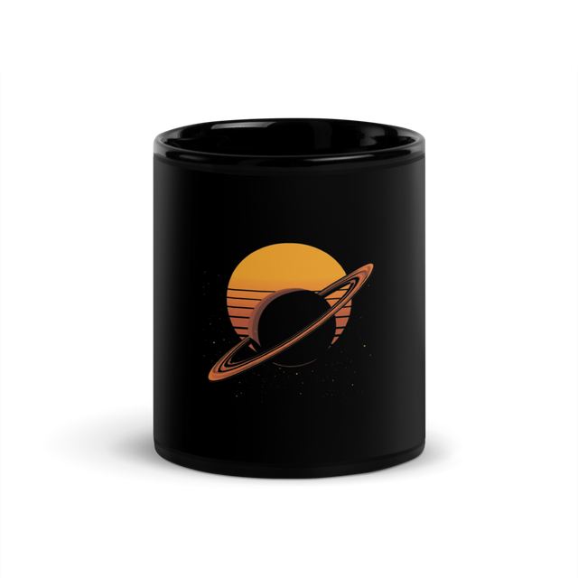 Retro Ringed Planet Tee