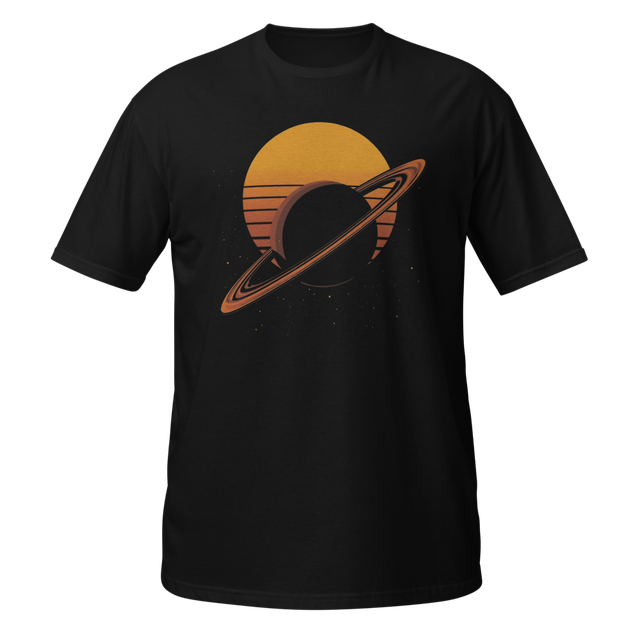 Retro Ringed Planet Tee