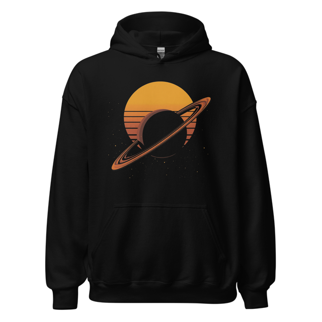 Retro Ringed Planet Tee