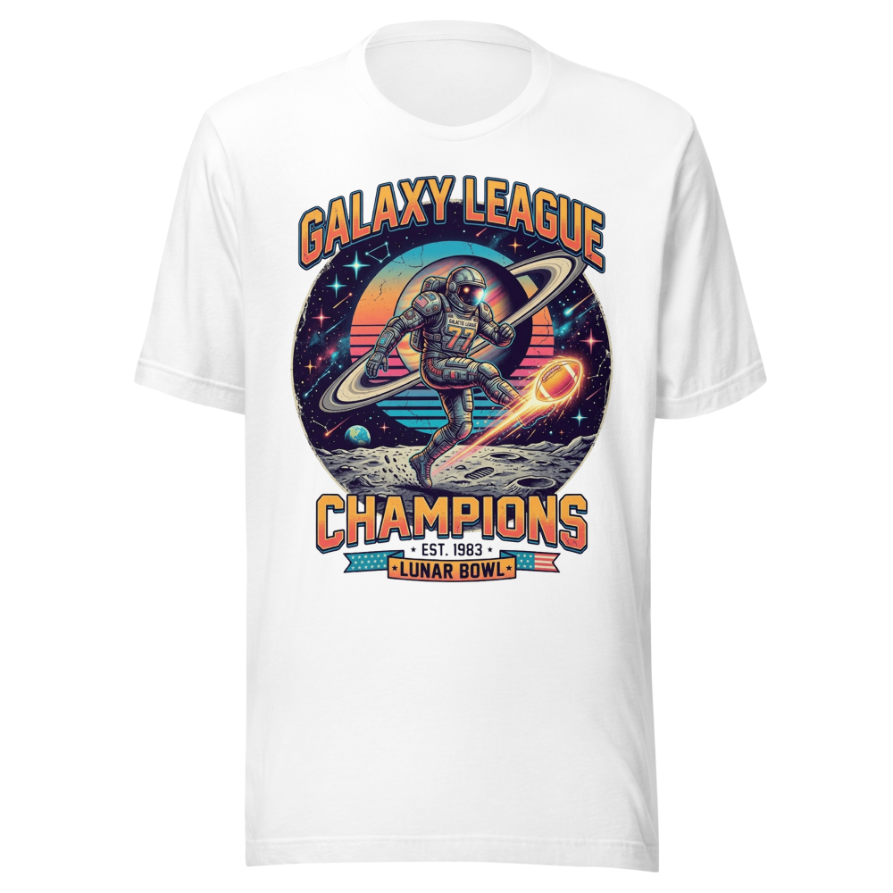 Galaxy League Champions Retro T-Shirt 