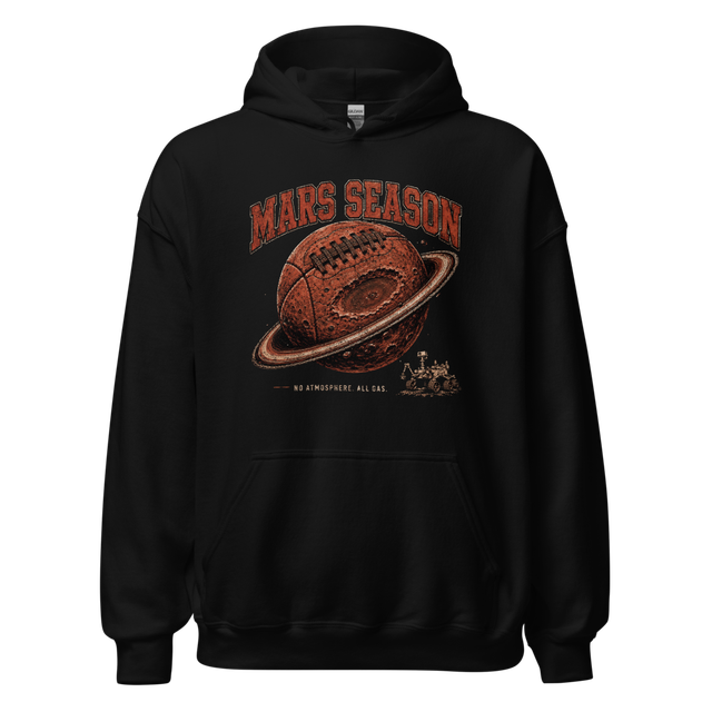 Mars Season Grunge Football Tee