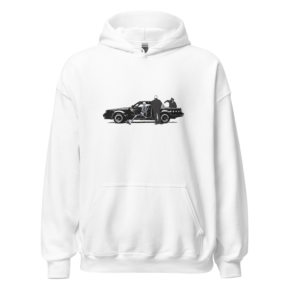 Skeleton Driver Vintage Lowrider Streetwear Graphi
