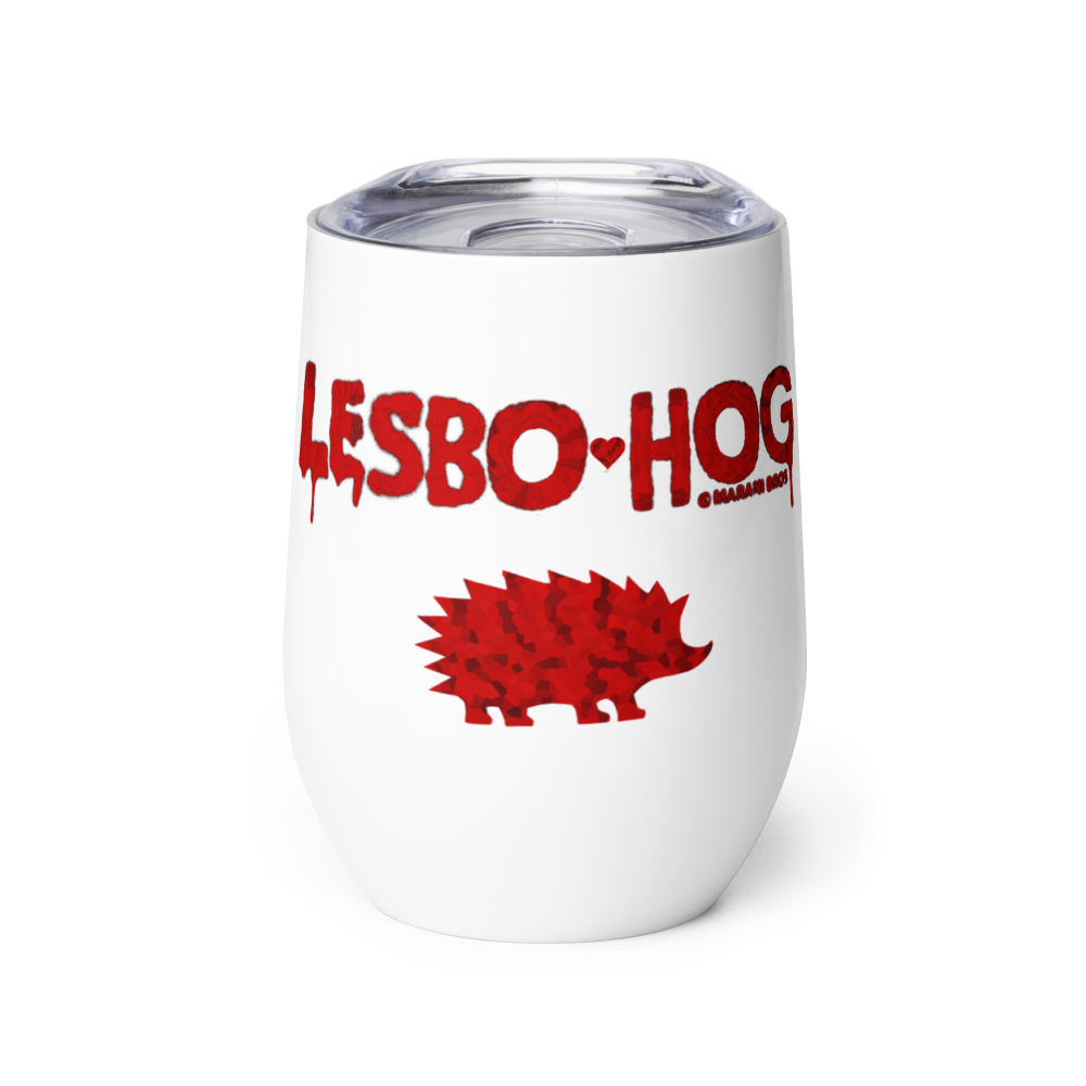 LESBO-HOG Wine Tumbler
