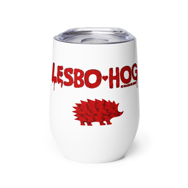 LESBO-HOG Wine Tumbler