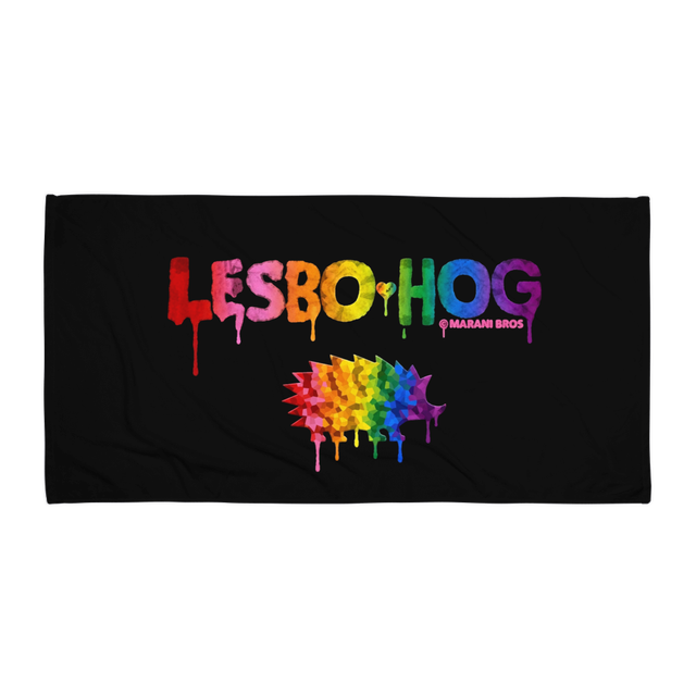LESBO-HOG Beach Towel