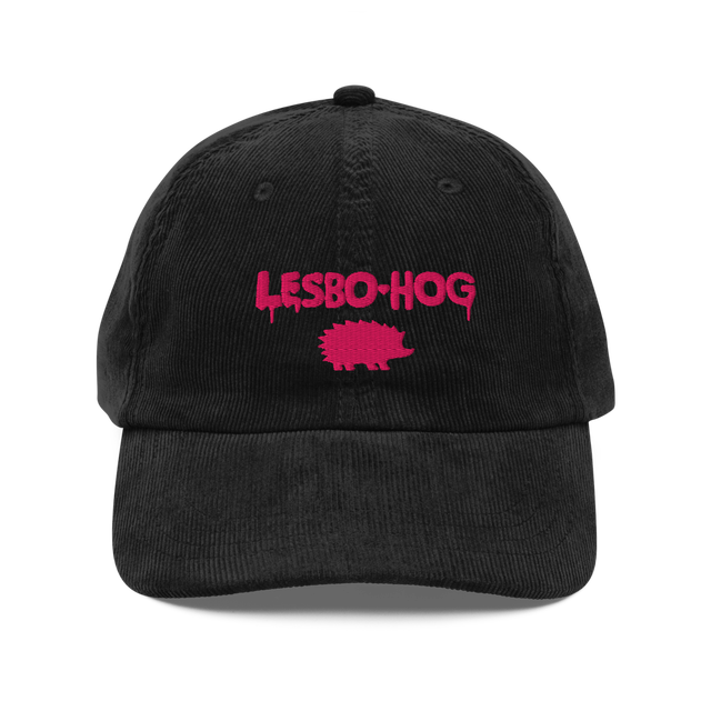 LESBO-HOG Hat Vintage Corduroy Cap