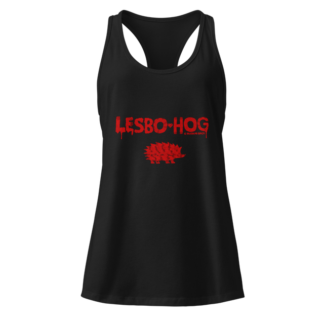 LESBO-HOG Racerback Tank Top